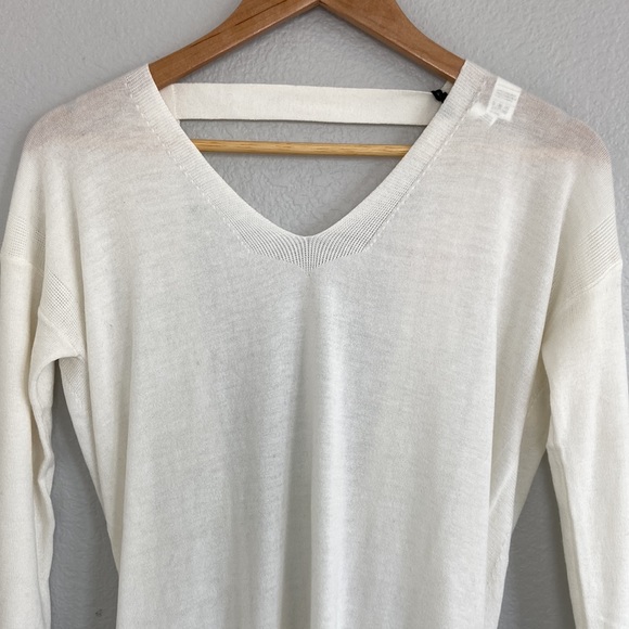 Revolve Vimmia Shavasana Reversible White Sweater - Picture 9 of 14